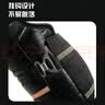 Rindu冬季骑行护膝摩托车护膝防风防寒护腿电瓶车男女护腿防寒骑行护具 骑行护膝黑色【升级款加绒加厚】 长款（长约70cm） 实拍图