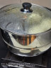 苏泊尔（SUPOR） 蒸锅304不锈钢双层复底汤锅带蒸笼大容量可视锅具电磁炉燃气通用 三层直径28CM（带汤勺） 晒单实拍图