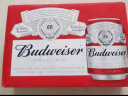 百威（Budweiser）红罐淡色拉格高端小麦啤酒  经典醇正铝罐啤酒 255mL 24罐 整箱装 实拍图