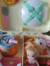 mimiworld儿童贪吃萌宠野餐盒仿真小兔子女孩过家家玩具六一儿童节生日礼物 实拍图