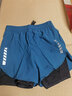 艾伦伯顿泳裤男防尴尬青少年速干2026新款泳衣游泳温泉男士大码沙滩短裤 蓝泳裤【双层防尴尬 冰丝速干】 XL 【建议140-160斤】 实拍图