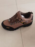 骆驼（CAMEL）户外登山鞋男 耐磨徒步鞋牛皮户外鞋 A63202a6015 棕色 41 实拍图