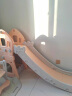 JaBaDaBaDo儿童滑梯家用幼儿园小型宝宝滑滑梯秋千组合六一儿童节生日礼玩具 奶咖色【城堡三合一】 晒单实拍图