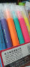得力（deli）6色荧光笔学生考试复习重点标记笔 办公水性记号笔 手帐手抄报涂鸦可用6支/盒33111 实拍图