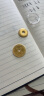 领丰金 足金9999黄金吊坠圆形实心龙凤金币平安扣情侣结婚礼物 10g（送礼盒） 实拍图