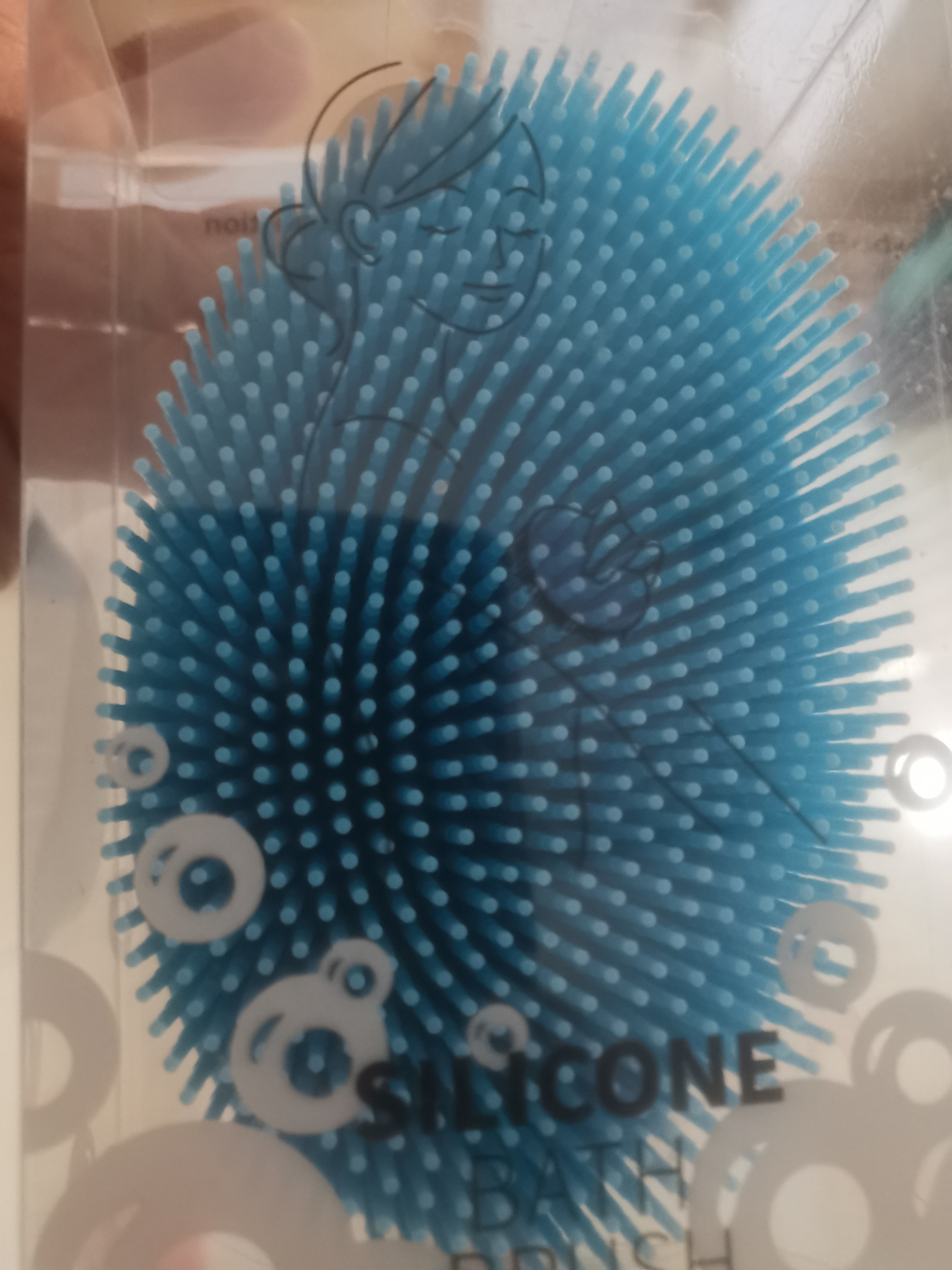 华诗孟触觉刷感统训练器材家用儿童触觉刷抚触按摩刷沐浴洗澡刷感统刷 实拍图