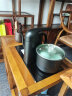 茶皇子（CHAHUANGZI）自动上水电热烧水壶茶台嵌入式煮茶一体机泡茶专用全智能抽水水位识别高停低续电茶炉 104 黑色磨砂款 37*20cm 0.8L 实拍图