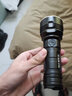 神鱼（SHENYU）P70强光手电筒可充电超亮远射LED户外氙气灯26650防水大功率探照 50W 四核P70灯芯 电量显示 双电 实拍图