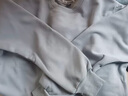 真维斯（JEANSWEST） 圆领卫衣男女同款秋冬季加绒加厚保暖宽松休闲长袖套头潮牌上衣 加绒 湖蓝 纯色 L 实拍图