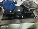 美的（Midea）燃气灶双灶家用5.0KW大火力黑晶宽面板台嵌两用双灶液化气灶Q330 实拍图