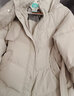 茵曼（INMAN）2025冬季女装新款羽绒服女高充绒量石墨烯三防鹅绒九江保暖外套 灰绿色 -18348244C M 161-165cm /101-110斤 实拍图