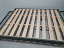 浪歌床 无床头床双人床排骨架床无靠背床实木床酒店床现代简约家具 床【深灰色】 1500mm*2000mm 实拍图