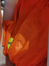 环卫大褂雨衣双反光条长款连体男防雨水加厚成人防水雨披保洁园林 橘色：单道反光条 均码 晒单实拍图