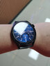 例米华为智能手表Watch6/5/4/3pro表带GT6/5/4/3/2表带荣耀gt4/5Pro金属不锈钢米兰替换腕带男女新款 磁吸米兰-黑色 华为GT2/3代(46mm)+钢化膜2片 实拍图
