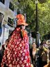 新新精艺万圣节服装儿童装扮女巫披风套装派对角色表演cos服装红色 实拍图