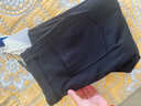 逸阳小直筒烟管法棍裤冬加绒新款高腰修身显瘦高腰休闲裤子 黑色 31 实拍图