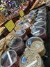 透明塑料密封桶食品级瓜子炒货散装亚克力收纳盒干果陈列展示盒 斜口圆形高款25*35—薄款 实拍图