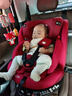 Heekin星途-德国儿童安全座椅0-12岁汽车用婴儿宝宝360度旋转i-Size认证 珊瑚红(全龄iSize+高速ADAC) 实拍图