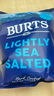 啵尔滋（BURTS）薯片 海盐味 150克/袋 英国进口网红红办公室休闲零食手工制 实拍图