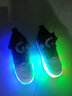 鸿星童暴走鞋男童鞋儿童发光运动鞋中大童滑轮学生溜冰轮滑鞋女青 黑色【升级款】 33 实拍图