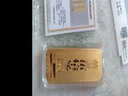 中国珠宝黄金金条 AU9999足金投资金条金块收藏金砖金子投资金 生日礼物 50g【薄片金条】SF快递 实拍图