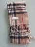 恒源祥100纯羊毛围巾男女通用秋冬季保暖围脖时尚格子情侣英伦休闲长巾 驼格 均码 实拍图