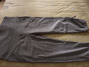 十月名裳孕妇裤春秋季外穿打底裤小个子休闲运动显瘦孕妇装长裤子 灰色（加绒） XL 实拍图