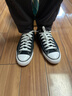 匡威（Converse）匡威 All Star 男女经典常青款低帮情侣鞋休闲帆布鞋学生板鞋 101001 经典低帮 42 /8.5 实拍图