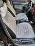 垫夫人现代新名图胜达领动朗动瑞纳ix25伊兰特ix35汽车座套四季全包坐垫 粗麻五座全包标准版-质感灰 实拍图