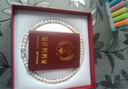 中国黄金China Gold淡水天然珍珠项链妈妈款生日礼物送妈妈婆婆长辈实用 圆润珍珠三件套(项链+手链+耳钉) 实拍图