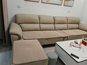 欣雨禾皮沙发专用垫 真防滑坐垫冬季透气布艺简约组合沙发保护套罩四季 防滑升级米黄色 60*76cm单座 实拍图