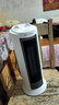 美的（Midea）取暖器家用暖风机电暖器电暖气片塔式速热广角摇头节能省电暖脚 【5-35℃调温】NTH20-17LW 实拍图