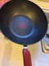 苏泊尔（SUPOR） 炒锅不粘锅炒菜锅 电磁炉燃气灶通用 麦饭石色无油烟火红点无烟 PC30W8 30cm 实拍图