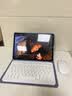 GOMI适用荣耀magicpad/pad2保护套13英寸带蓝牙键盘磁吸gtpro/X8Pro/9/x9平板柔光电脑保护壳软壳套装 薰衣草紫+【背光】白键盘+白鼠标 荣耀平板MagicPad2 12.3 实拍图