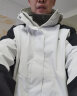 贵人鸟夹克男秋冬季防水防风冲锋外套男士上衣户外保暖情侣款 象牙白-三合一 4XL 实拍图