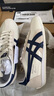 Onitsuka Tiger鬼塚虎男女款中性鞋子复古舒适运动休闲鞋男RUNSPARK 米色/蓝色-203 37 实拍图