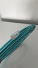 PANDUIT 泛达超六类细网线CAT6A类跳线家用电脑宽带POE监控万兆高速成品线 冰湖蓝 15米 实拍图