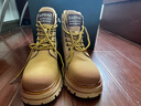 达芙妮（DAPHNE）大黄蜂马丁靴女英伦风休闲短靴大黄靴厚底加绒2025秋冬 黄色 跟高4.3cm 36 (230mm) 标准码 实拍图