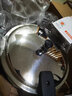 苏泊尔（SUPOR）高压锅压力锅304不锈钢家用电磁炉燃煤气通用锅具 YW223FB1【拍4口整箱发】 22cm 实拍图