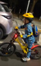 迪卡侬儿童骑行手套半指薄自行车平衡车防护装备小童男女耐磨 黄色 6岁 晒单实拍图