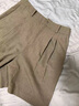 百图betu女装夏季新款短裤轻薄简约休闲百搭西装短裤女2403T81 卡其色 M 实拍图