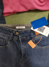 真维斯（JEANSWEST）牛仔裤女秋季棉弹力小脚裤子女柔软高腰显瘦收腹提臀蓝灰色30 实拍图