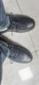 海澜之家（HLA）夏季男鞋2024新品休闲皮鞋低帮商务休闲鞋男复古防滑透气鞋子男 黑色 42 实拍图