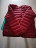 轻薄棉服女保暖内胆短款大码显瘦外套秋冬圆领外套女装 酒红色 4XL 建议125-140斤 实拍图