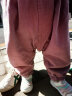 迪士尼（DISNEY）儿童女童加绒长裤子保暖时尚甜美运动裤24春秋DB231MA33黑160 实拍图