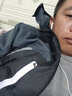 左斯客加绒加厚棉衣外套秋冬季青年韩版连帽棉服外套男棉袄户外骑行防寒 黑色 XXXL 实拍图