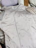 金三塔商场同款金三塔保暖内衣女绗缝冬保暖背心马甲上装 V领-银白 XL 实拍图