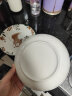 尚行知是 卡通碗碟套装陶瓷碗筷子盘子家用餐具套装釉下微波炉适用 4个装7英寸饭盘 实拍图