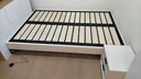 浪翔无床头床榻榻米钢木排骨架床架家用定制实木双人床奶油风主卧大床 床+20cm山羊绒乳胶棕垫 1.35*2米 实拍图