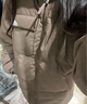 adidas 600蓬拒水保暖双面穿休闲连帽鸭绒羽绒服男女秋冬阿迪达斯 岩层深土地棕   M   实拍图